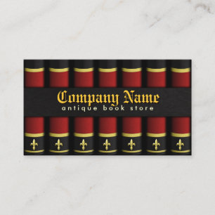 旧アンティーク書店ブックディーラーの名刺 名刺