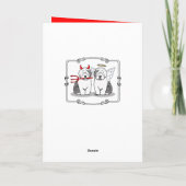 旧イいけなギリス·シープドッグ（灰色1） カード (裏面)