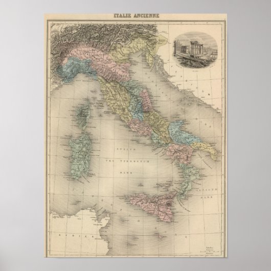 旧イタリア ポスター (正面)