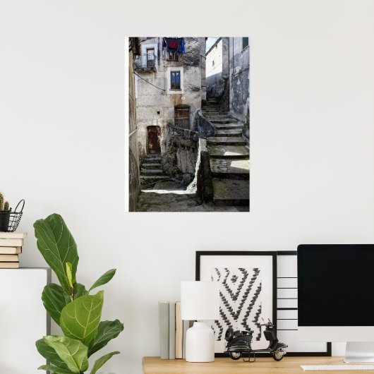 旧イタリア ポスター (ホームオフィス)