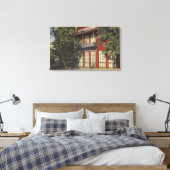 旧ウェルズ・ファーゴ事務所の見解(1855) キャンバスプリント (インサイチュ (寝室))