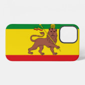 旧エチオピア国旗 iPhoneケース (裏面横)