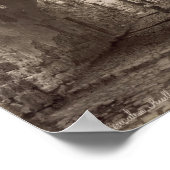 旧エルサレムの小道 ポスター (角)