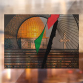 旧エルサレム市の窓ガラスに貼るシール ウィンドウサイン (シート2)