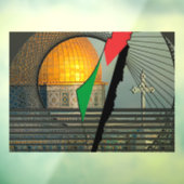 旧エルサレム市の窓ガラスに貼るシール ウィンドウサイン (シート3)