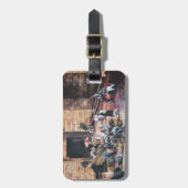 旧エルサレム·ダマスカスゴールデンゲート  ラゲッジタグ (正面縦)