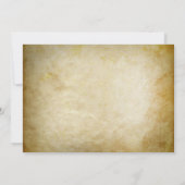 旧エレガントヴィンテージブライダルシャワー招待 招待状 (裏面)