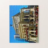 旧オペラモニュメントフランクフルトドイツ。 ジグソーパズル (縦)