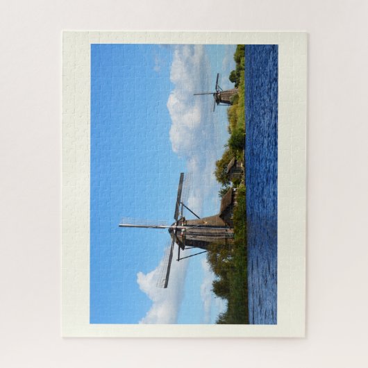 旧オランダ風車 ジグソーパズル (縦)