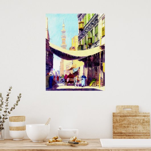 旧カイロ#2 – ポスター (キッチン)