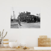 旧ガス駅：1925年 ポスター (キッチン)