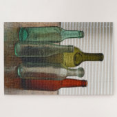 旧ガラスボトル2 ジグソーパズル (横)