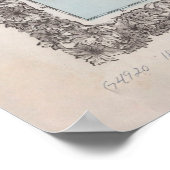旧キューバの地図(1868年)ヴィンテージキューバ島地図 ポスター (角)