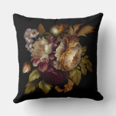 旧クラシカル世の見絵画たフローラ クッション (裏面)