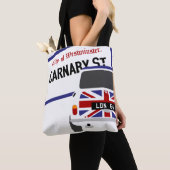 旧クラシックオリジナル1960年代ロンドンミニカー トートバッグ (クローズアップ)