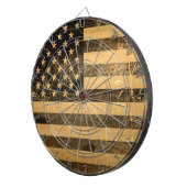 旧グランジ米国国旗 ダーツボード (正面右)