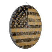 旧グランジ米国国旗 ダーツボード (正面左)