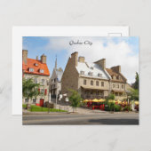 旧ケベックシティの写真, 写真 ポストカード (正面/裏面)