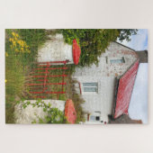 旧コテージカーネ・ウェックスフォードアイルランド。 ジグソーパズル (横)