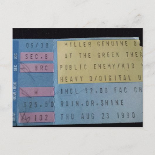 旧コンサート1 – 教育用のブレインファルト ポストカード (正面)