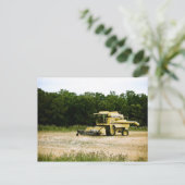 旧コンバイン01ポストカード ポストカード (スタンド正面)