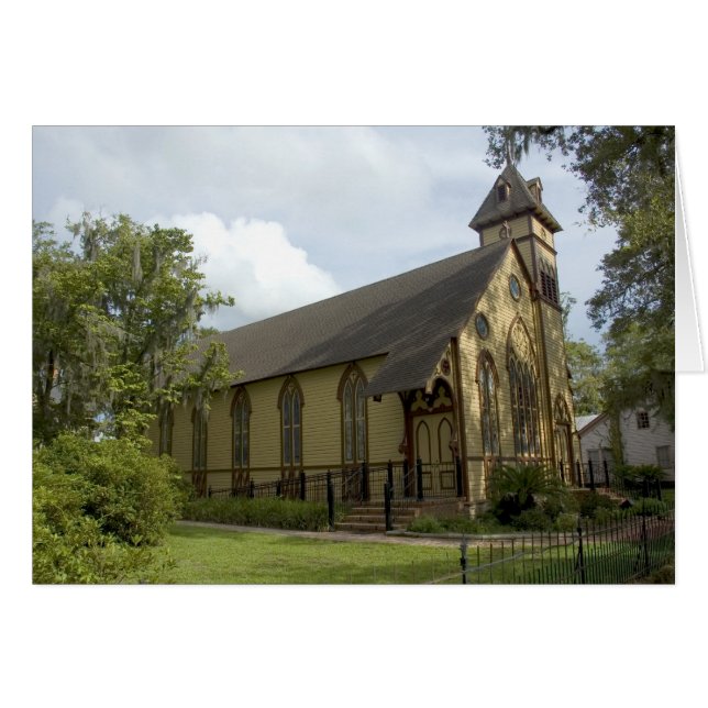 旧ゴシック様式の教会カード (正面横)