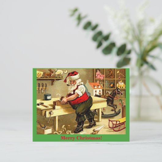 旧サファッションドンタの工房クリスマスはがき シーズンポストカード (スタンド正面)