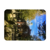 旧スウェーデン教会と教会ヤードファースト州NHP マグネット (横)