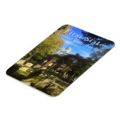 旧スウェーデン教会と教会ヤードファースト州NHP マグネット (左側)