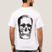 旧スケッチスカル Tシャツ (裏面)