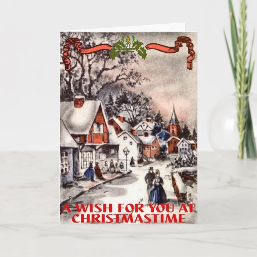 旧スタイルクリスマスカード シーズンカード (正面)