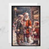 旧スタイルクリスマスカード シーズンカード (正面/裏面)