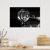 旧スタイルグラマフォン奏者 ポスター (キッチン)