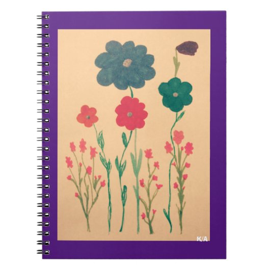 旧スタイルフローラ郷愁 ノートブック (正面)
