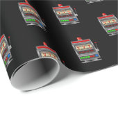 旧スタイルワンアーム盗賊スロットマシン賭博 ラッピングペーパー (ロールコーナー)