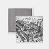旧セントピーターの見解,ローマ, 1891 マグネット (正面/裏面)
