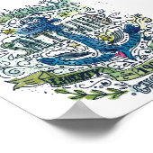 旧セーラーいかりポスター ポスター (角)