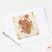 旧ソ連の招結婚待 スクエアシール (封筒)