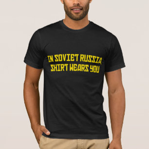 旧ソ連構成国でワイシャツは身に着けています Tシャツ