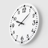 旧タイプライターレトロ壁時計 ラージ壁時計 (傾斜)