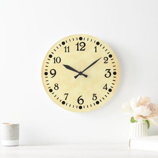 旧タイプライターレトロ壁時計 ラージ壁時計 (ホーム)