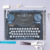 旧タイプライター鍵10lbティッシュペーパー 薄葉紙 (クラフト)