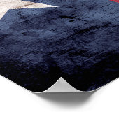 旧テキサス州国旗 ポスター (角)