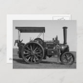 旧トラクタポストカード ポストカード (正面/裏面)