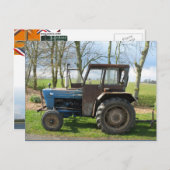 旧トラクタポストカード ポストカード (正面/裏面)