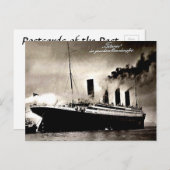 旧ドイツのポストカード – タイタニック ポストカード (正面/裏面)