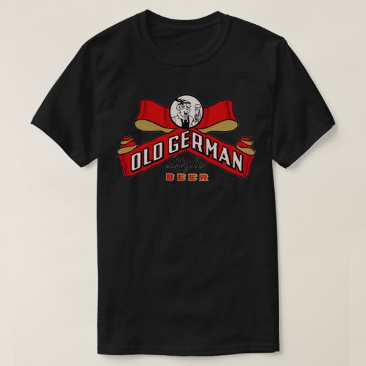 旧ドイツスタイルビール Tシャツ (デザイン正面)