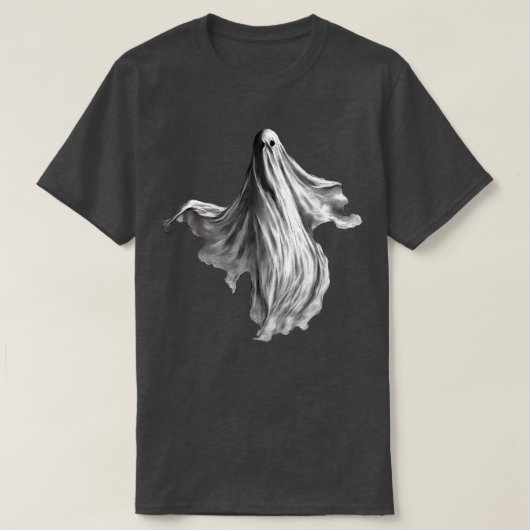 旧ハロウィーン幽霊(1) Tシャツ (デザイン正面)
