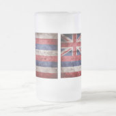 旧ハワイアン国旗; フロストグラスビールジョッキ (中央)