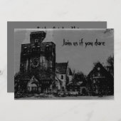 旧ハ不気味ロ幽霊のよく出るウィーン教会 招待状 (正面/裏面)